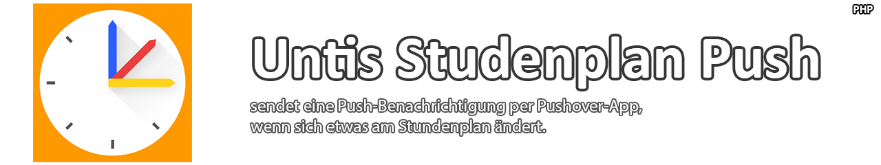 Untis Stundenplan Push